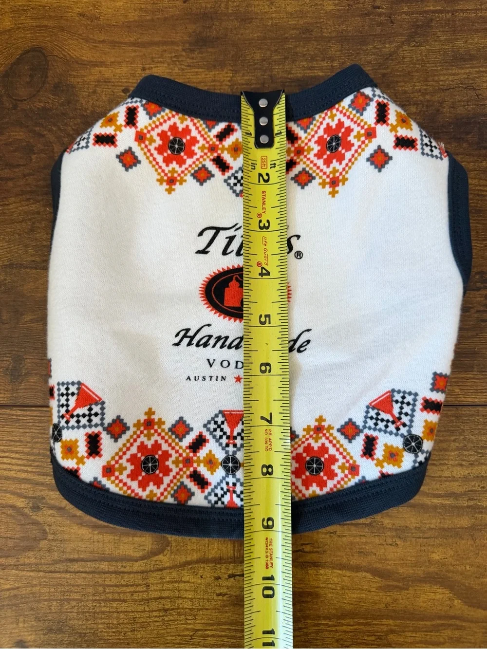 Tito’s Handmade Vodka Dog Sweater XS & Dog People Canvas Tote Promo Austin TX‎